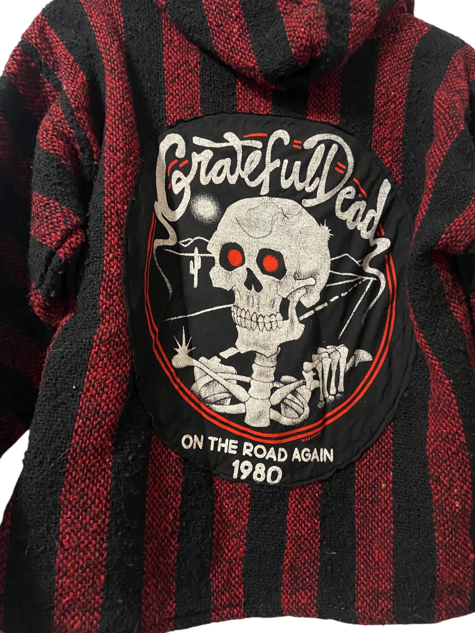 Grateful Dead Upcycled Baja Pullover-Small