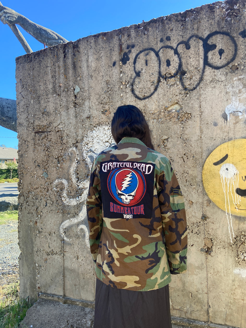 Summer Tour 87 Vintage Camo Jacket- Mens Small