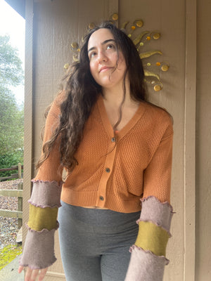 Upcycled Cardigan- M/L