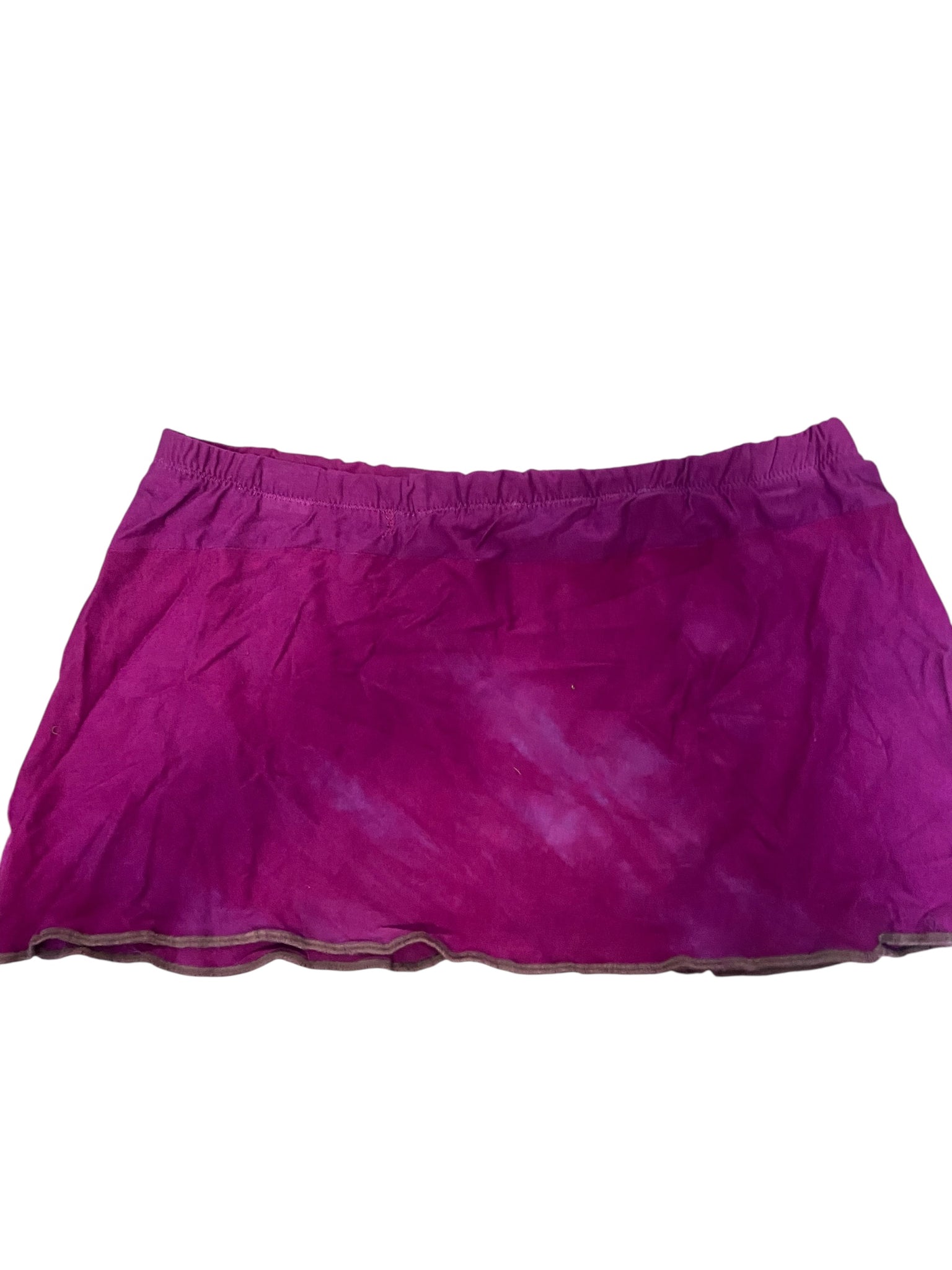 Leopard Bolt Mini Skirt