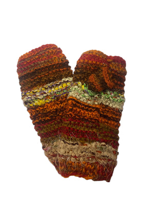 Wool Fleece Lined Fingerless Gloves