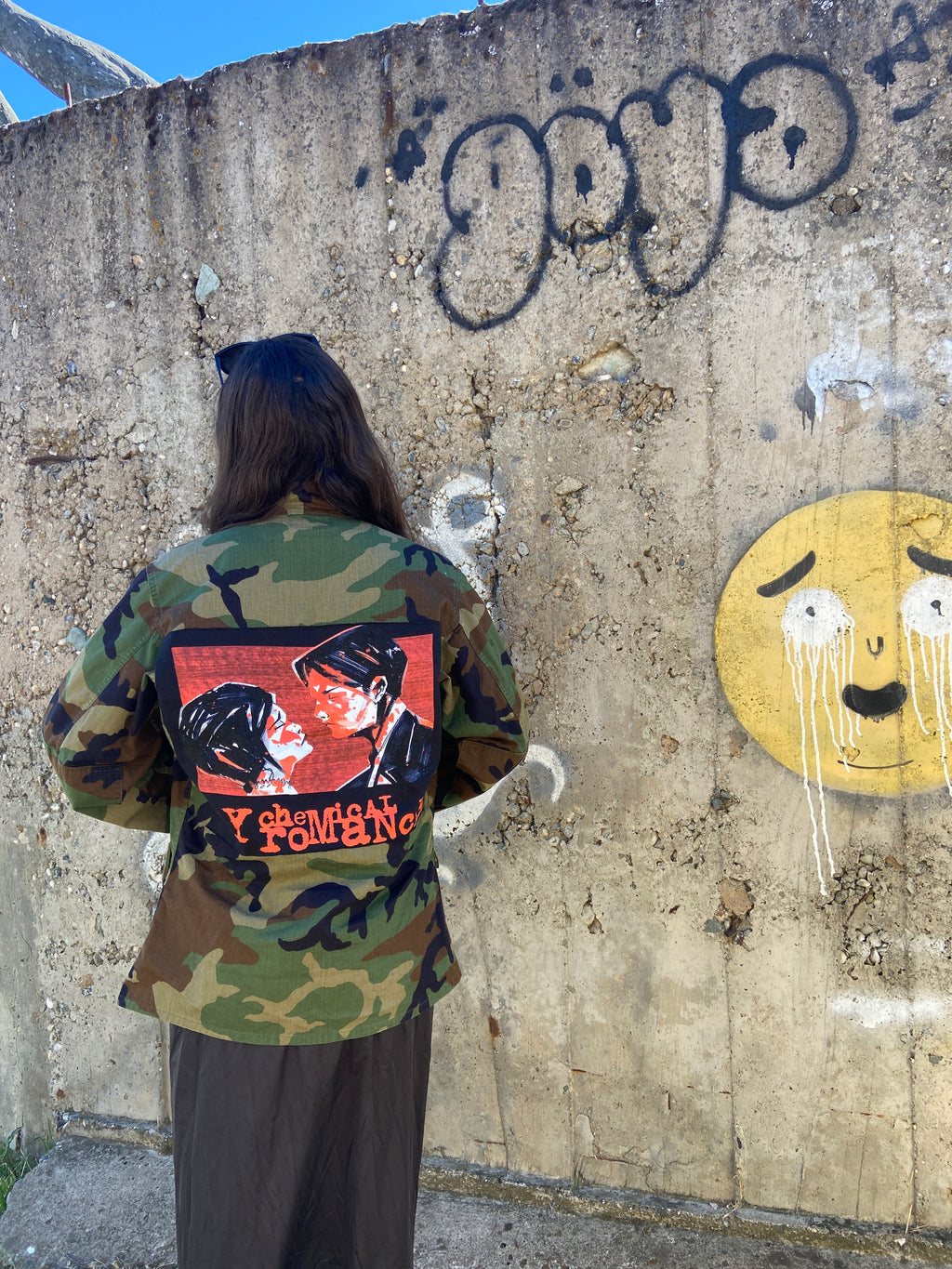 MCR Three Cheers Vintage Camo- Mens Small
