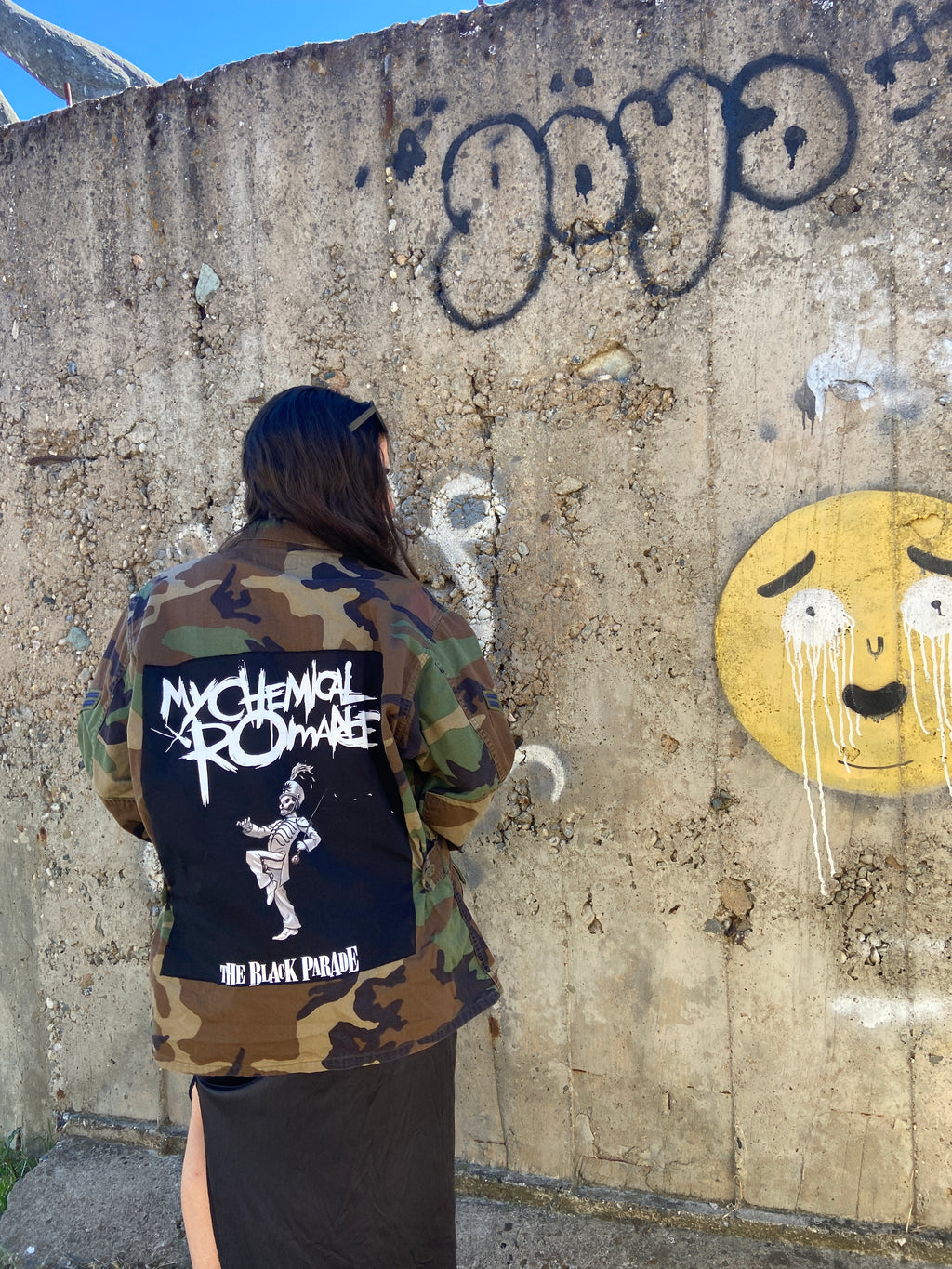 MCR Black Parade Vintage Camo- Mens Medium
