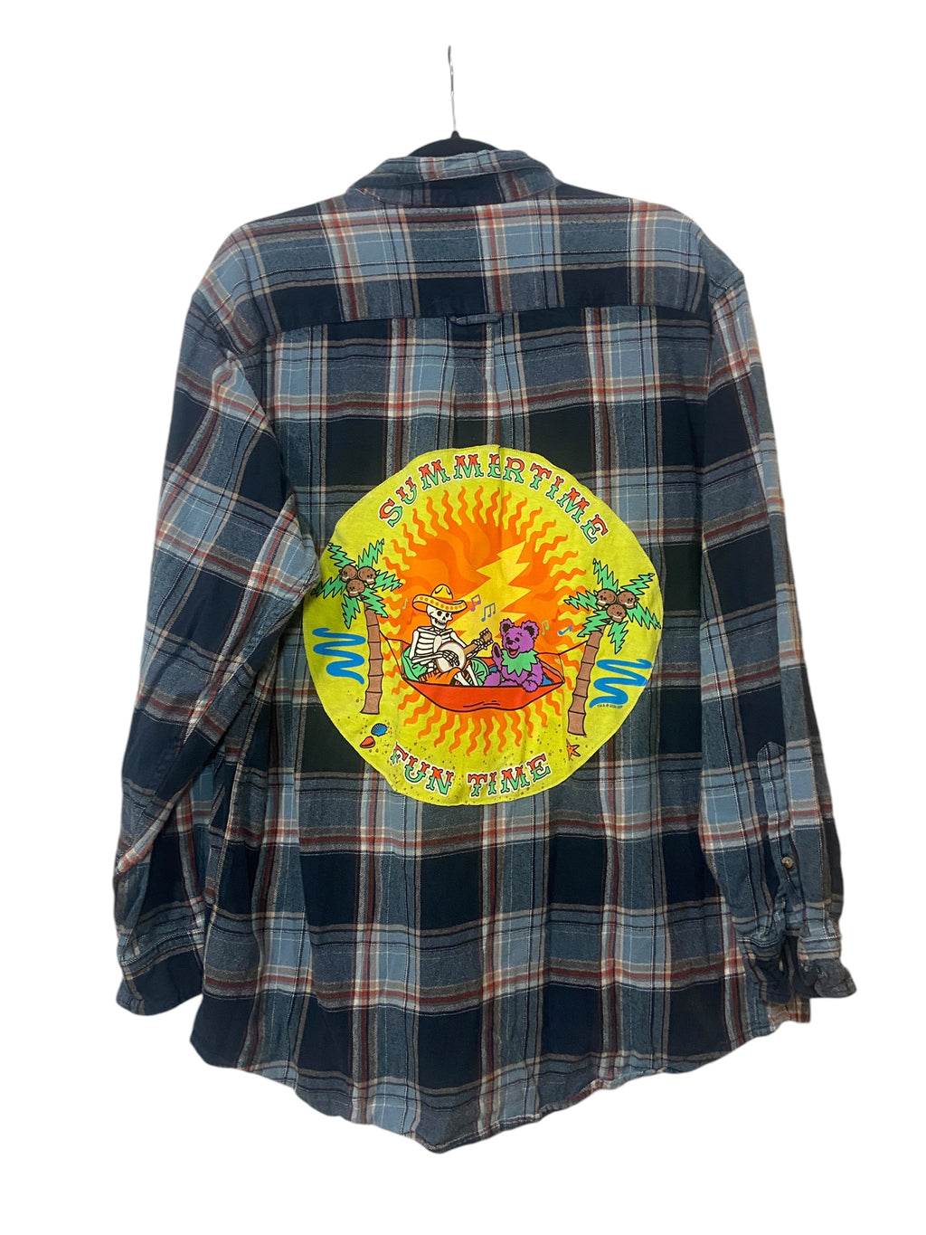 Summer Dead Flannel- Mens Large/Tall