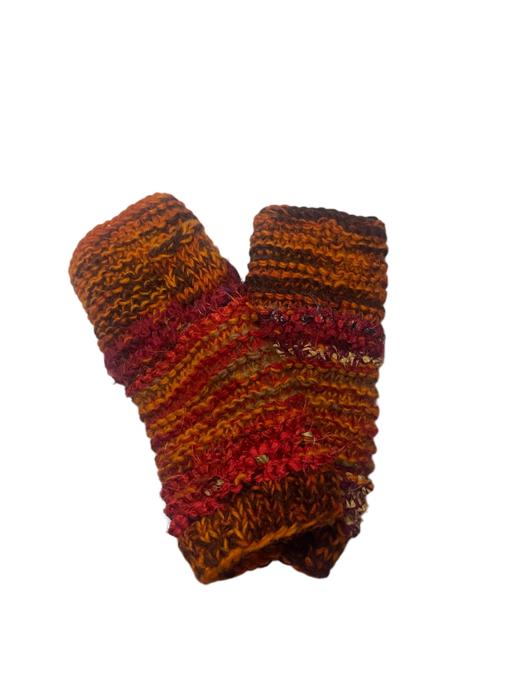 Wool Fleece Lined Fingerless Gloves