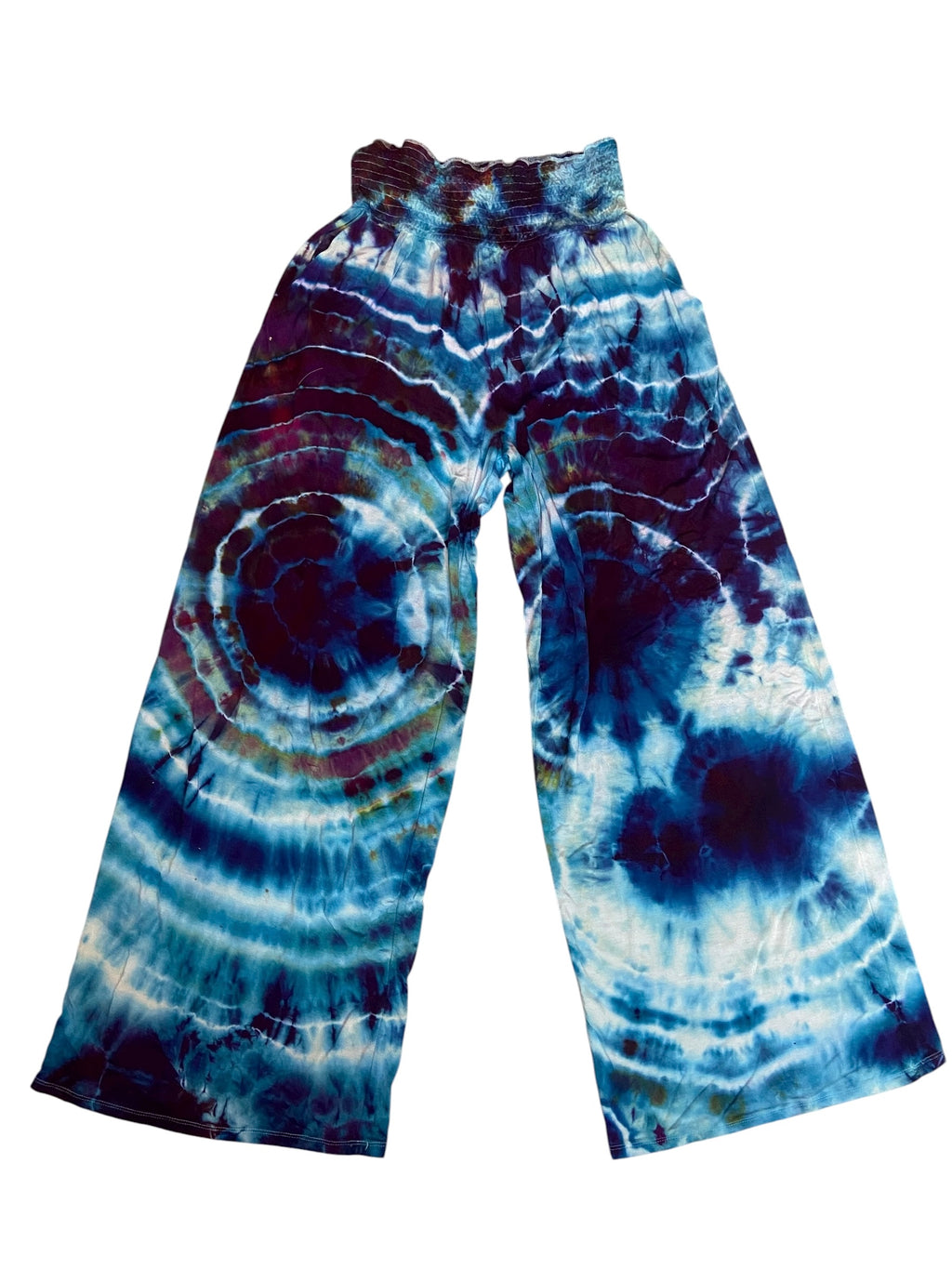 Tie Dye Flow Pants w/ Pockets- Large