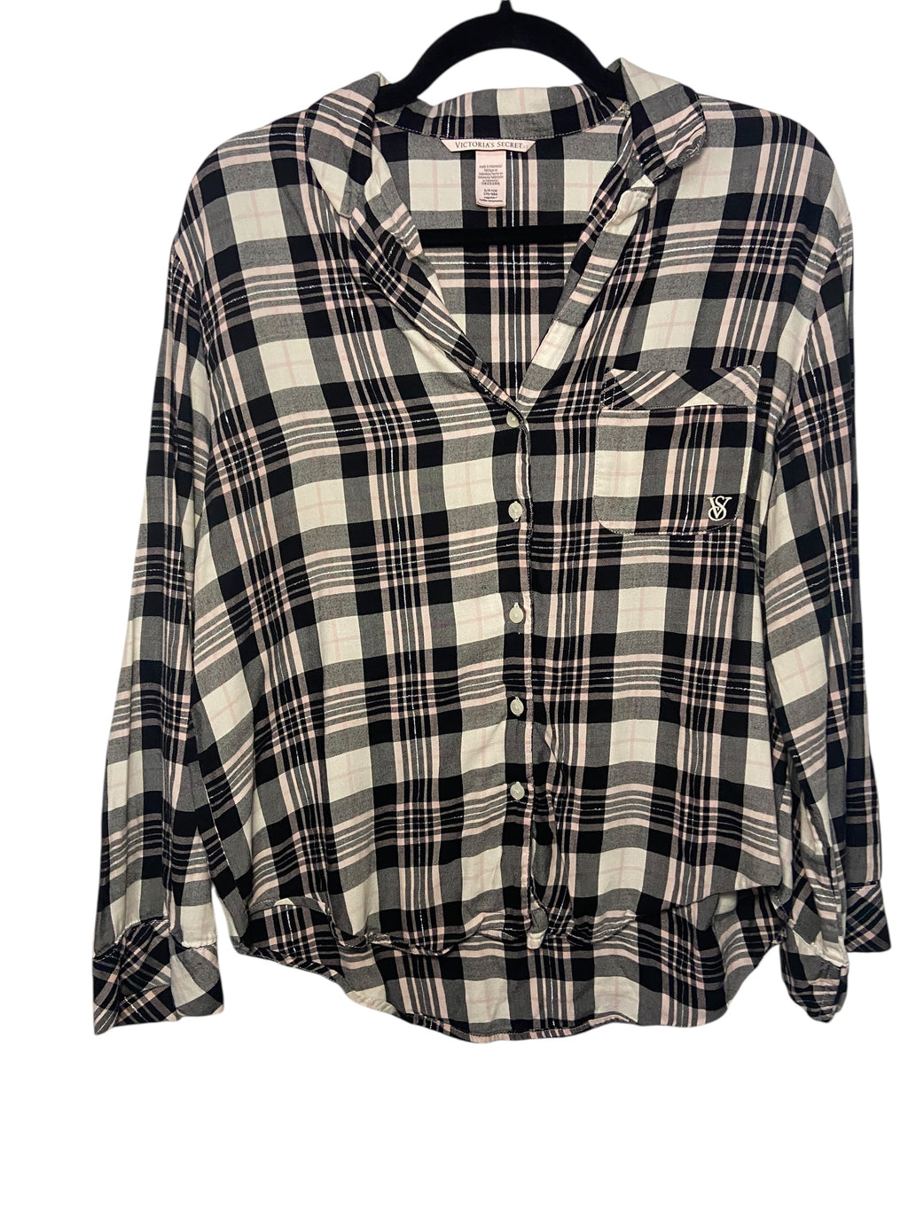 Victorias Secret Pajama Top- Small