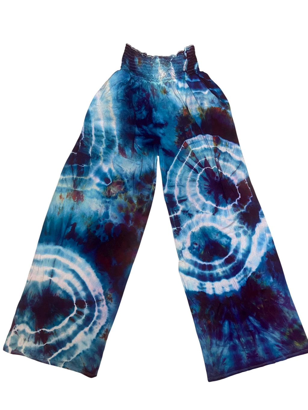 Tie Dye Flow Pants w/ Pockets- Medium