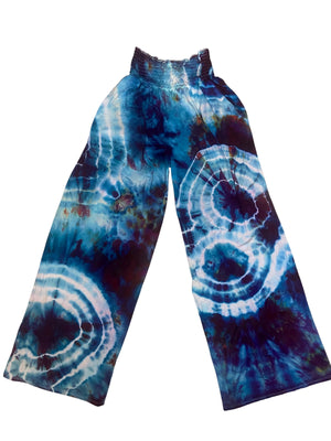 Tie Dye Flow Pants w/ Pockets- Medium