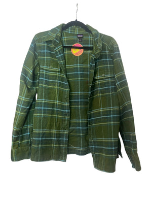 Patagonia Terrapin Sunflower Flannel- Mens Medium