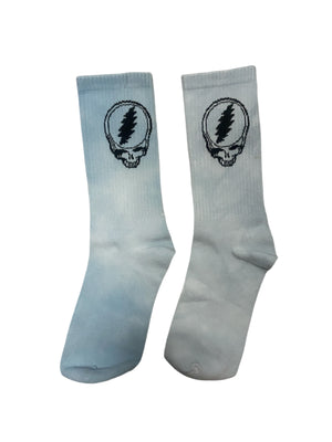 Baby Blue Stealie Crew Socks