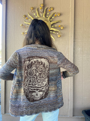 Melt Your Face Sweater- Womens Petite Small
